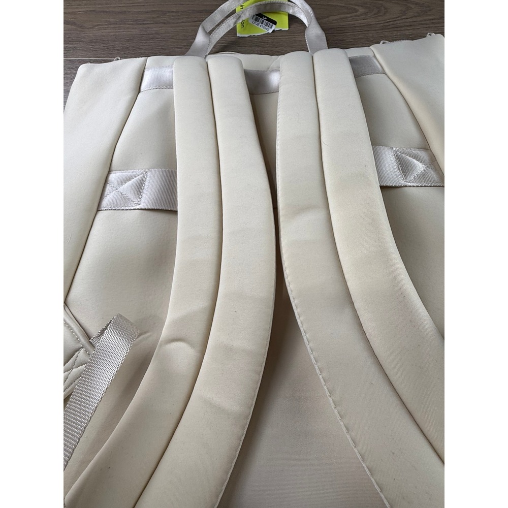 All in Motion Neoprene Tote Backpack Cream Off White Laptop Sleeve Athletic NWT - Picture 5 of 11